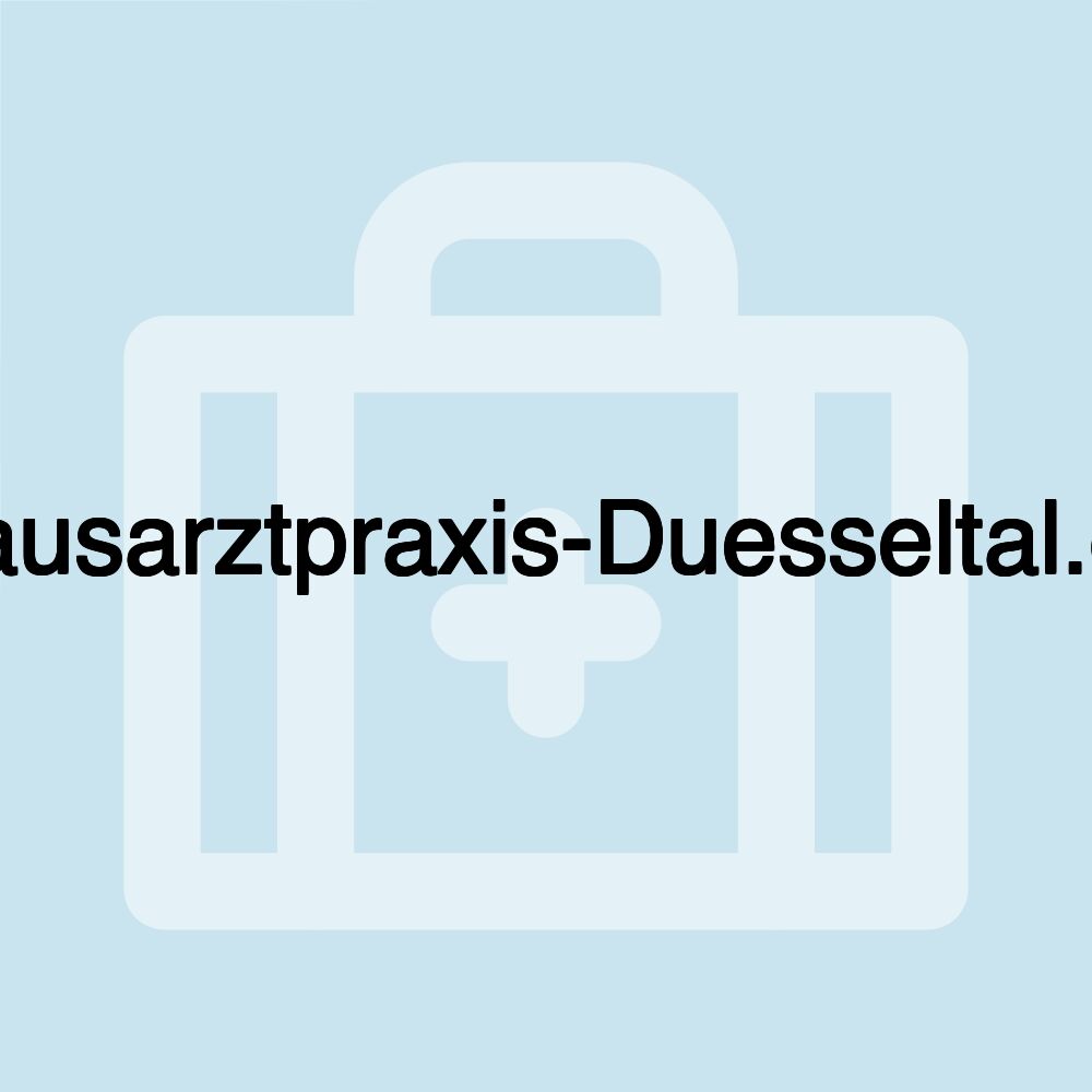 Hausarztpraxis-Duesseltal.de