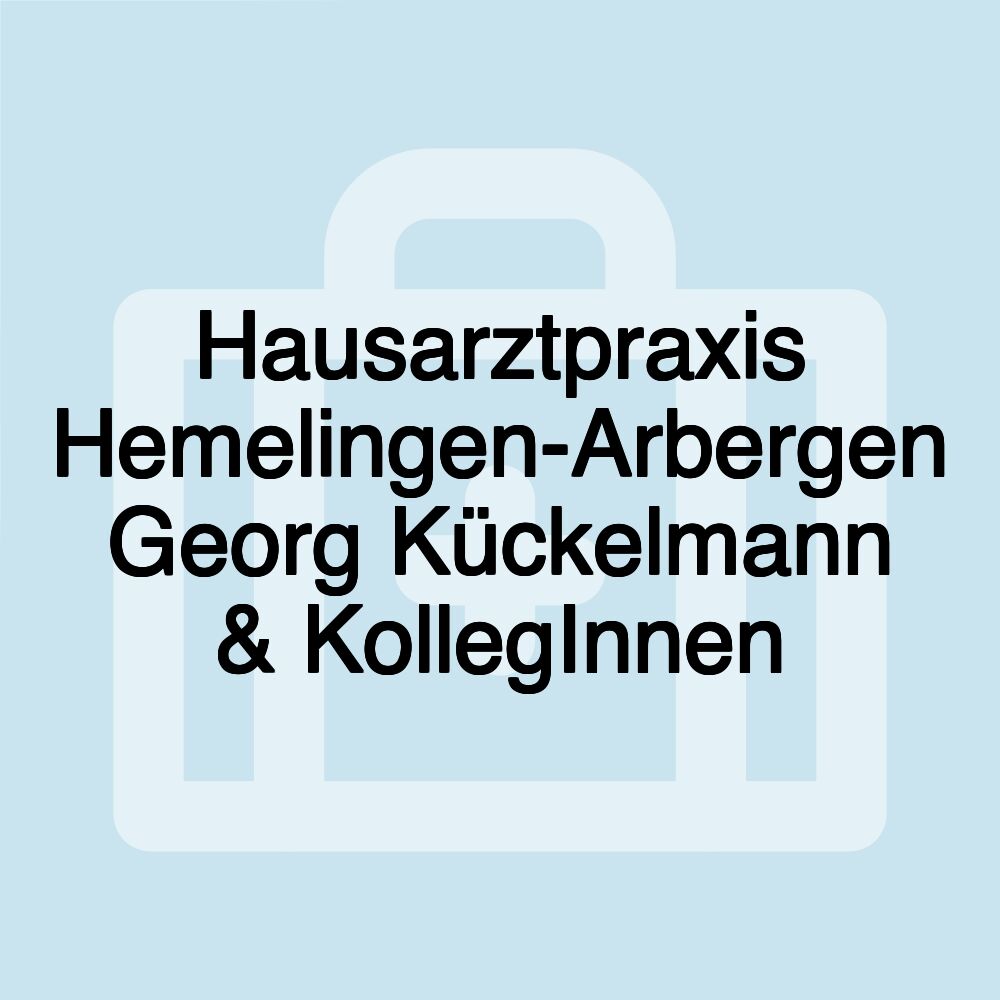 Hausarztpraxis Hemelingen-Arbergen Georg Kückelmann & KollegInnen