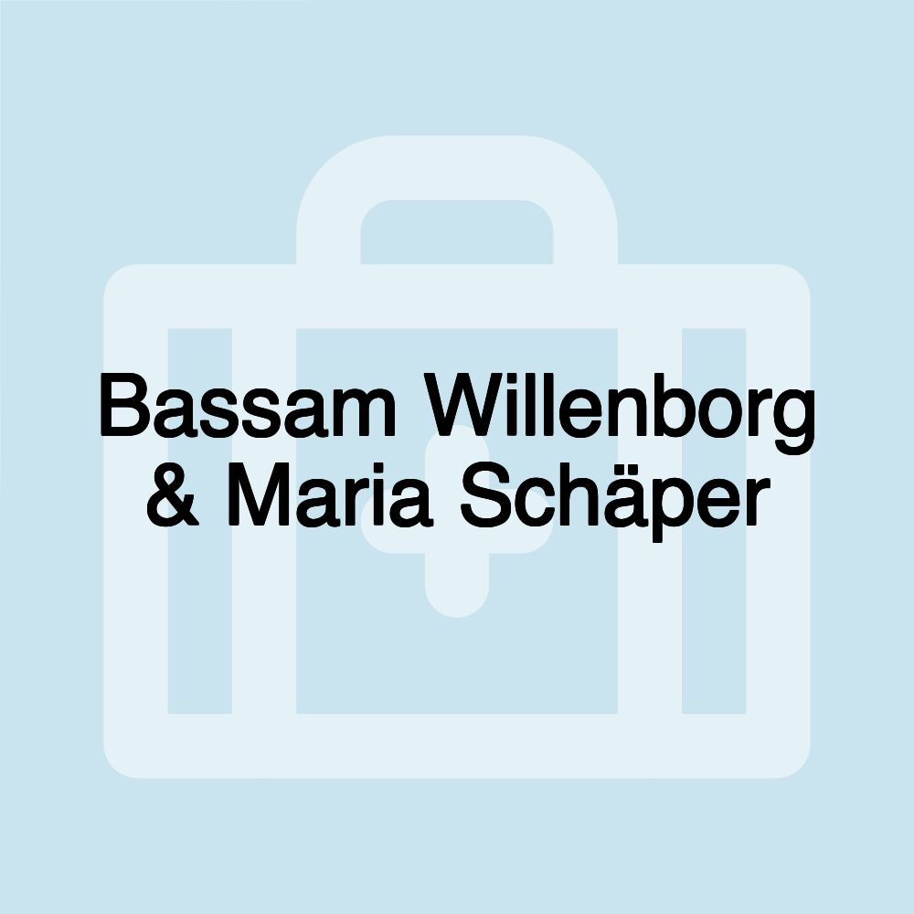 Bassam Willenborg & Maria Schäper