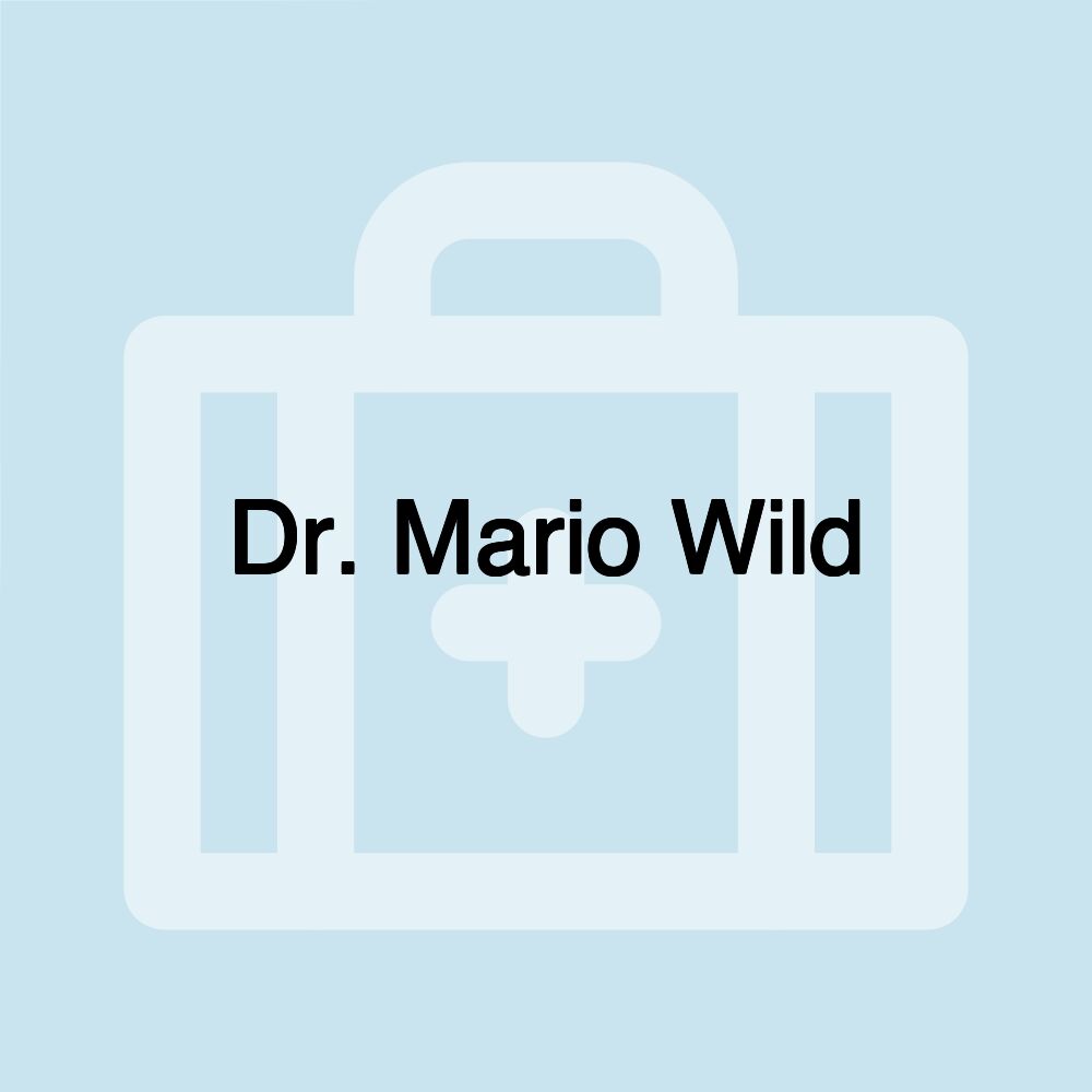 Dr. Mario Wild