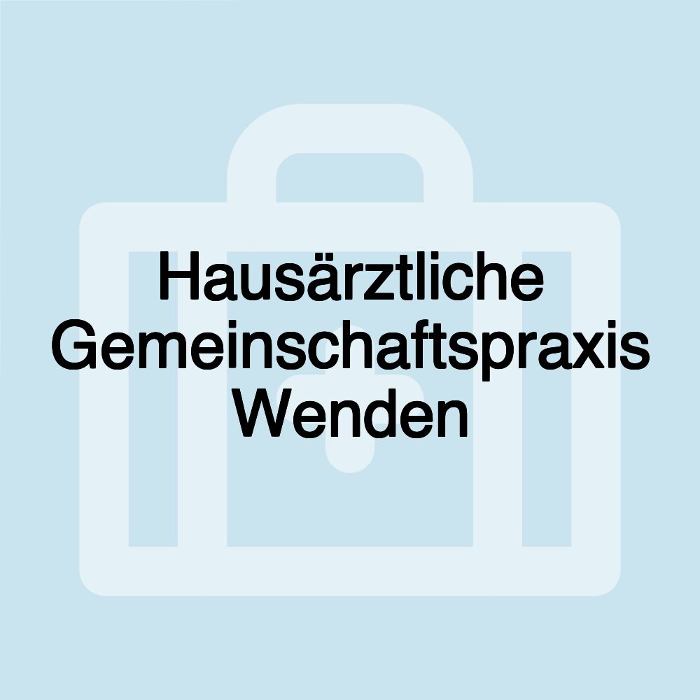 Hausärztliche Gemeinschaftspraxis Wenden
