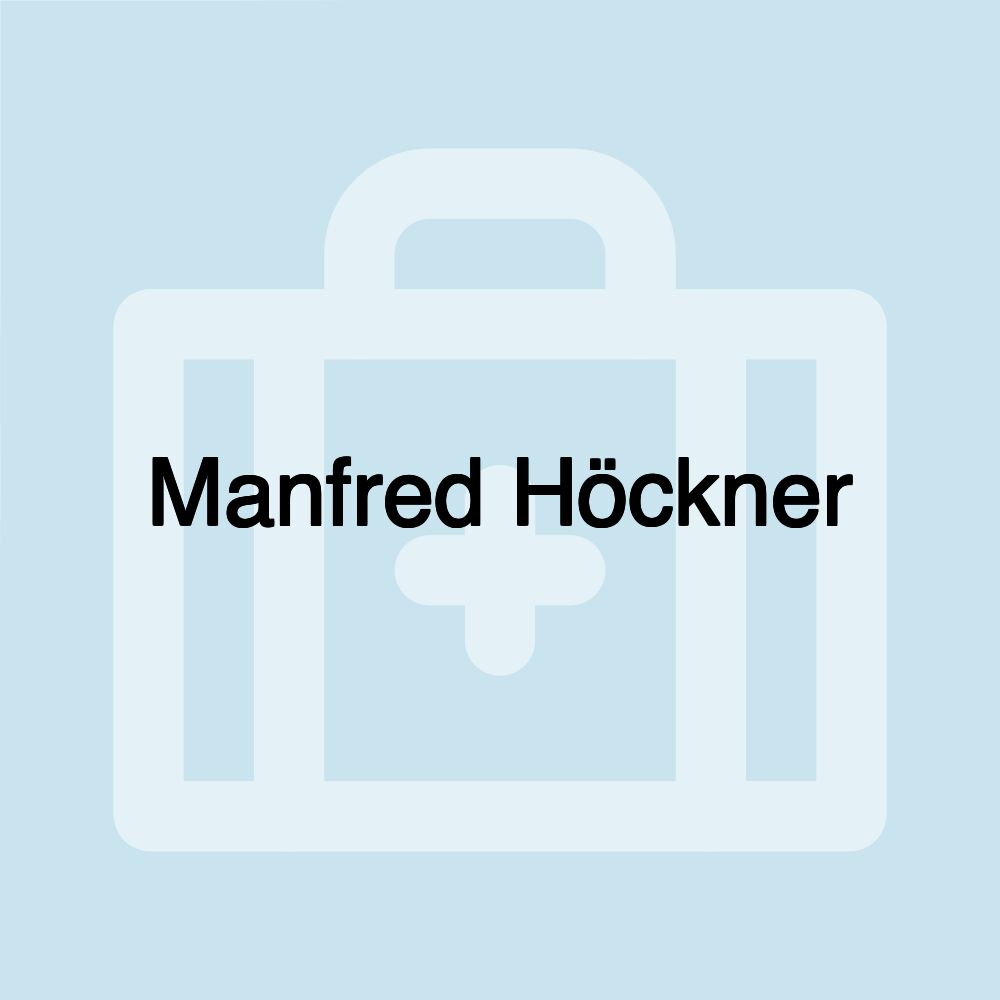 Manfred Höckner
