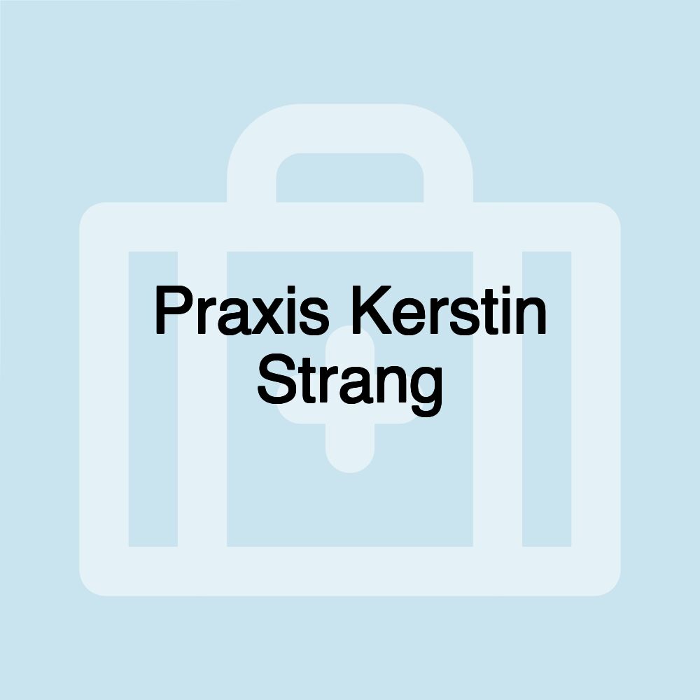 Praxis Kerstin Strang