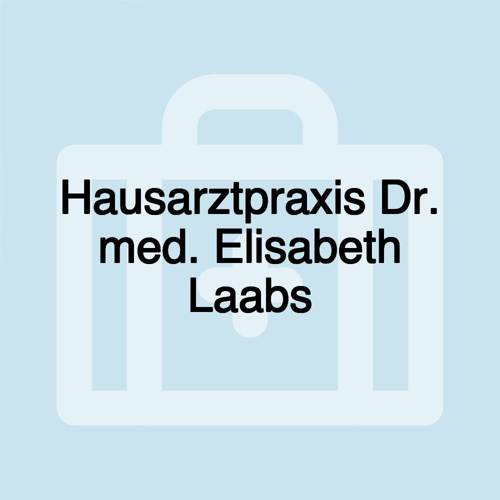Hausarztpraxis Dr. med. Elisabeth Laabs