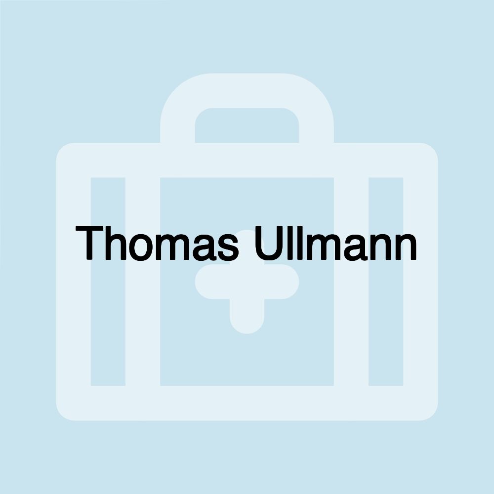 Thomas Ullmann