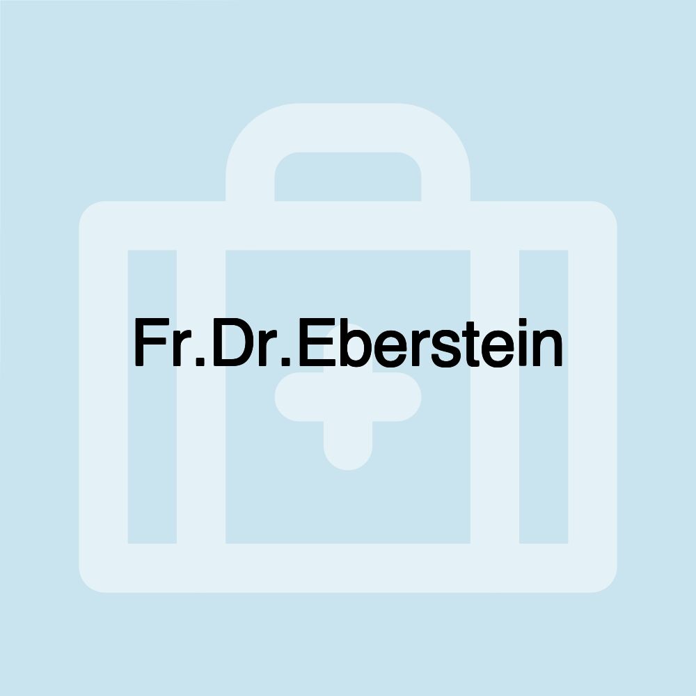 Fr.Dr.Eberstein