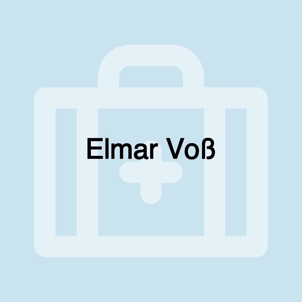 Elmar Voß