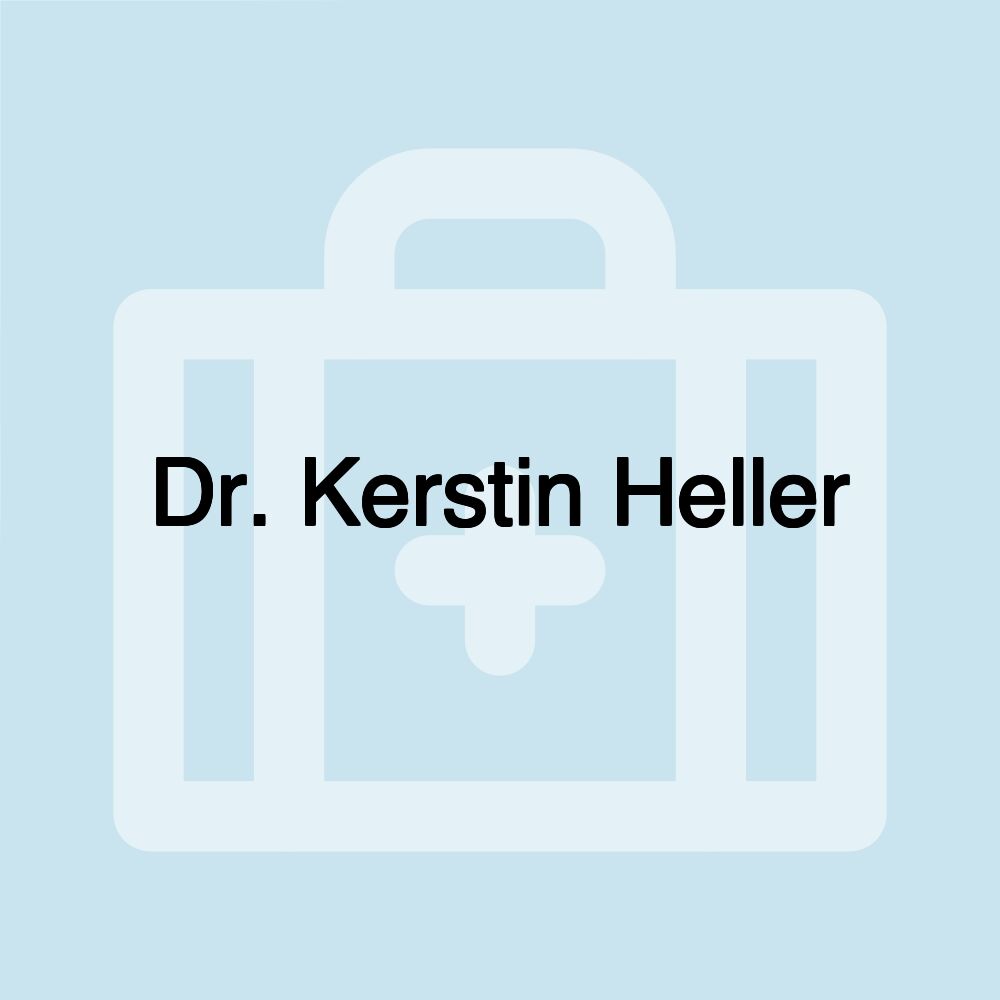 Dr. Kerstin Heller
