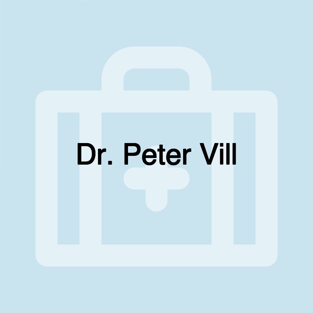 Dr. Peter Vill