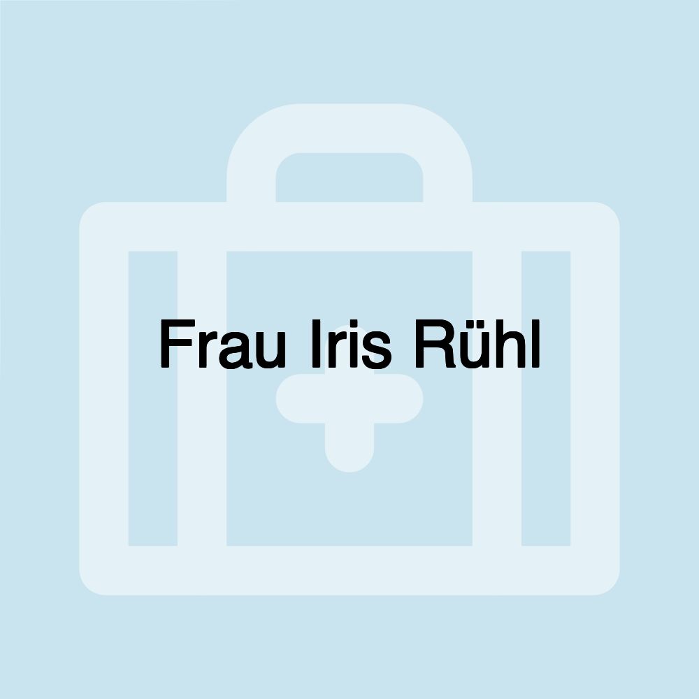 Frau Iris Rühl
