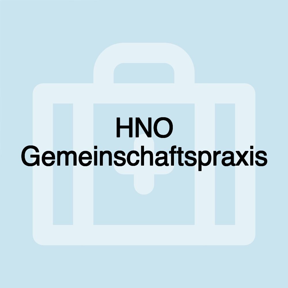 HNO Gemeinschaftspraxis