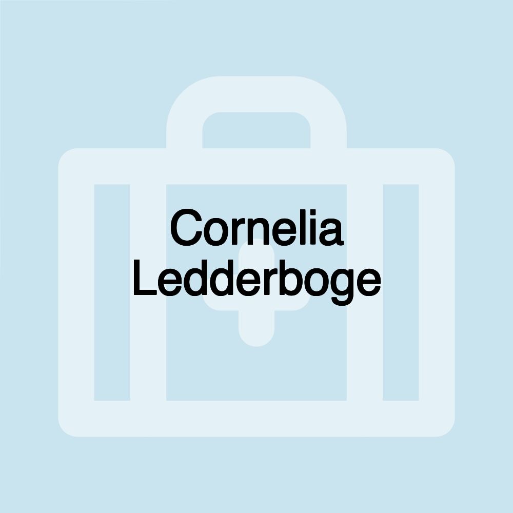 Cornelia Ledderboge