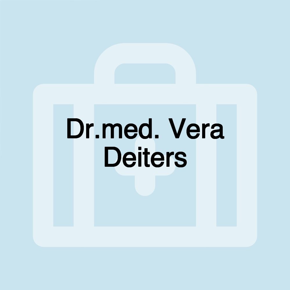 Dr.med. Vera Deiters