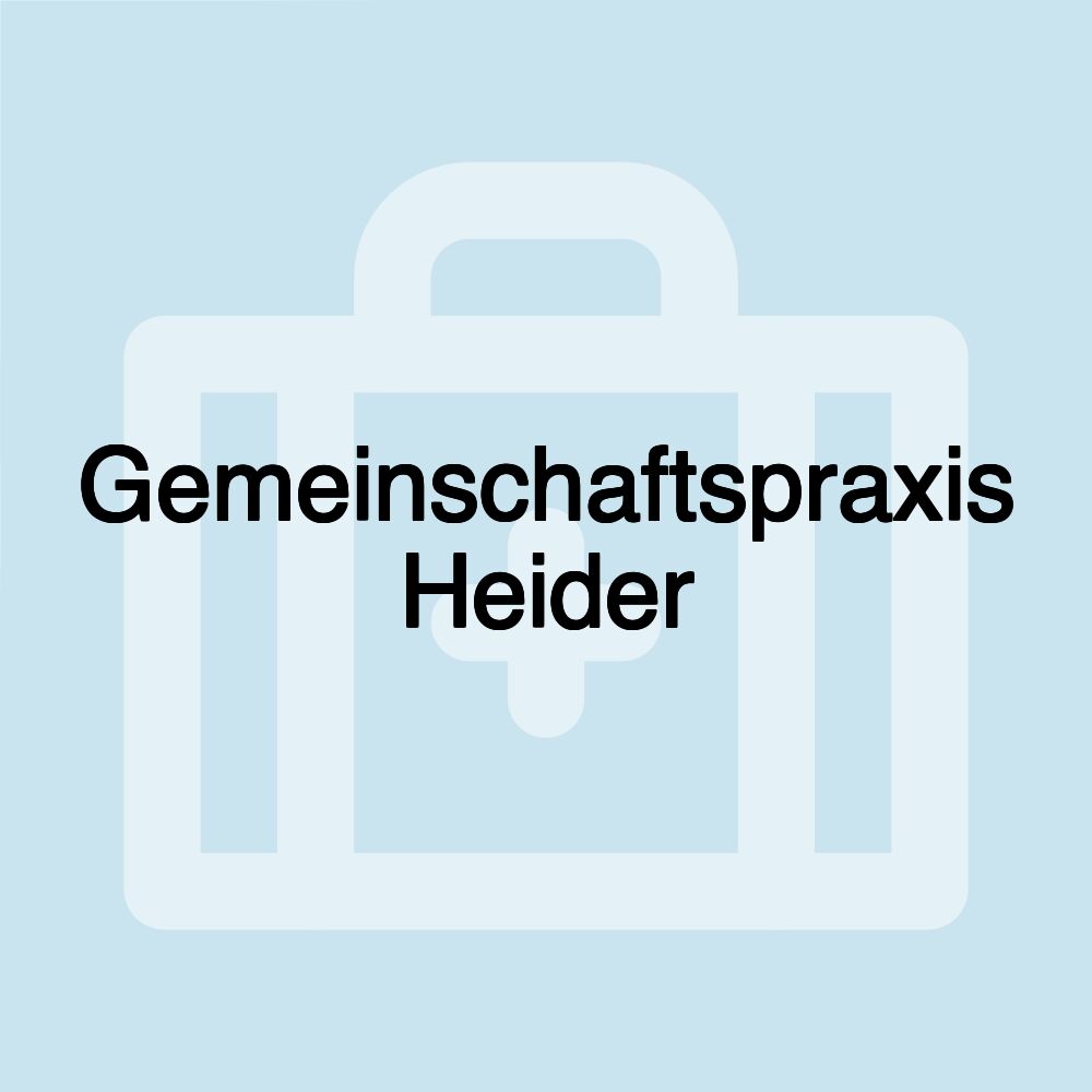 Gemeinschaftspraxis Heider