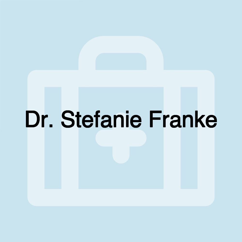 Dr. Stefanie Franke