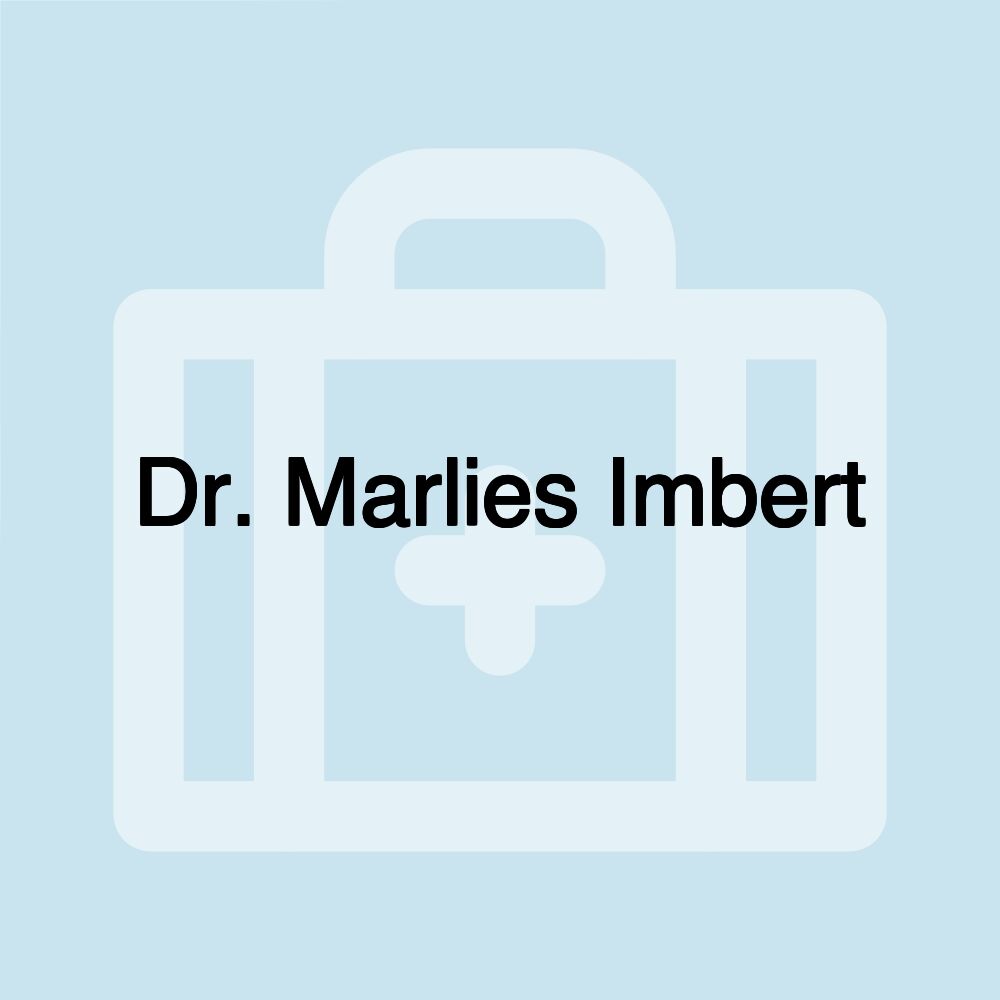Dr. Marlies Imbert