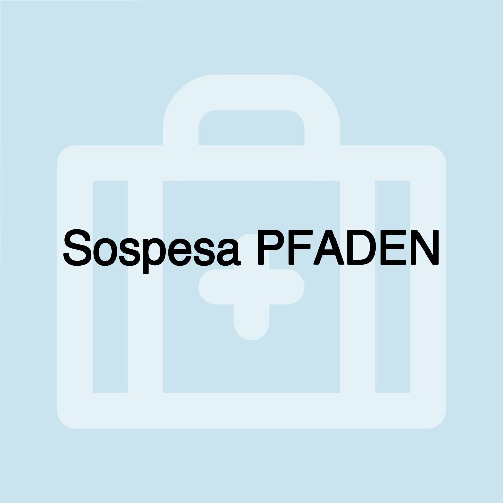 Sospesa PFADEN