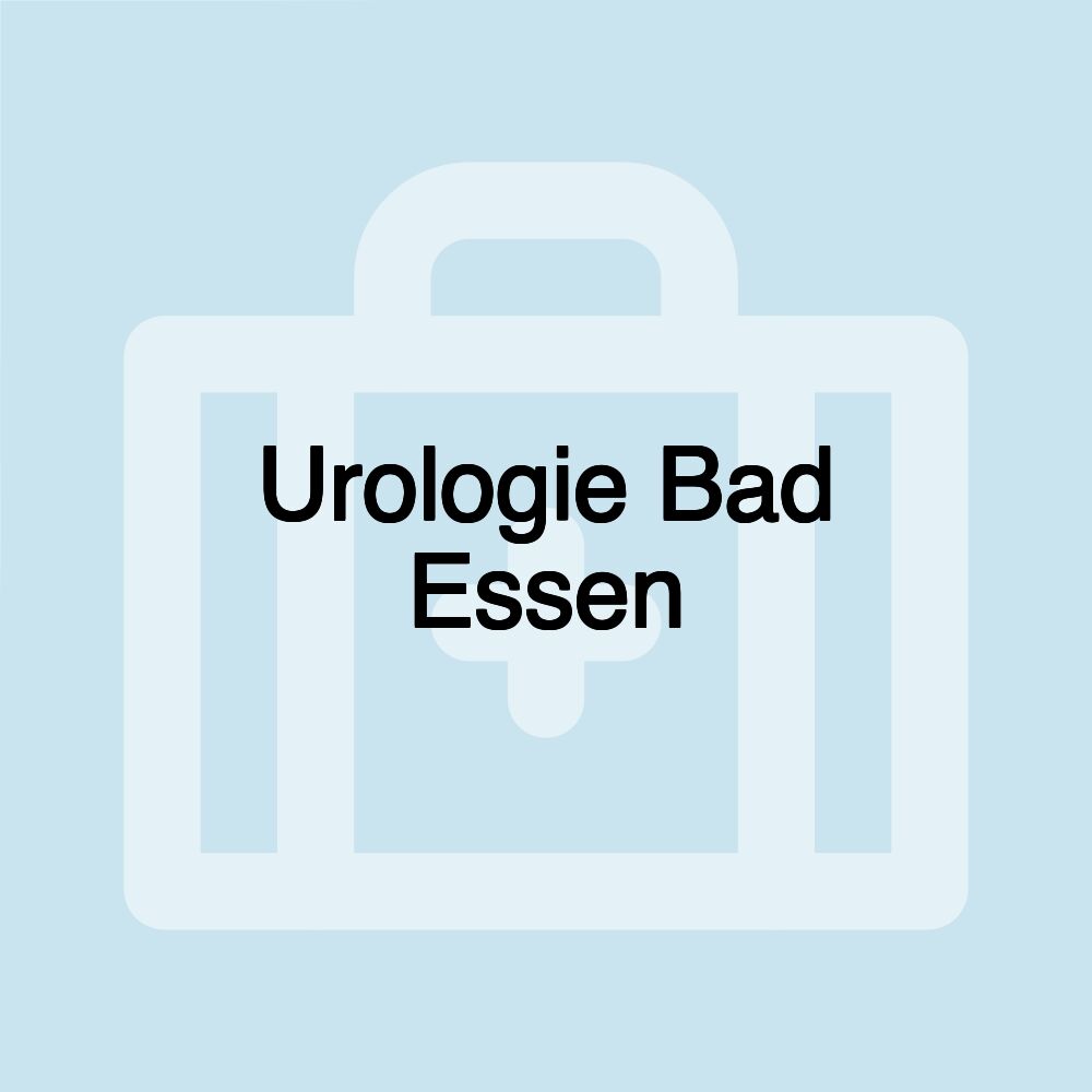 Urologie Bad Essen