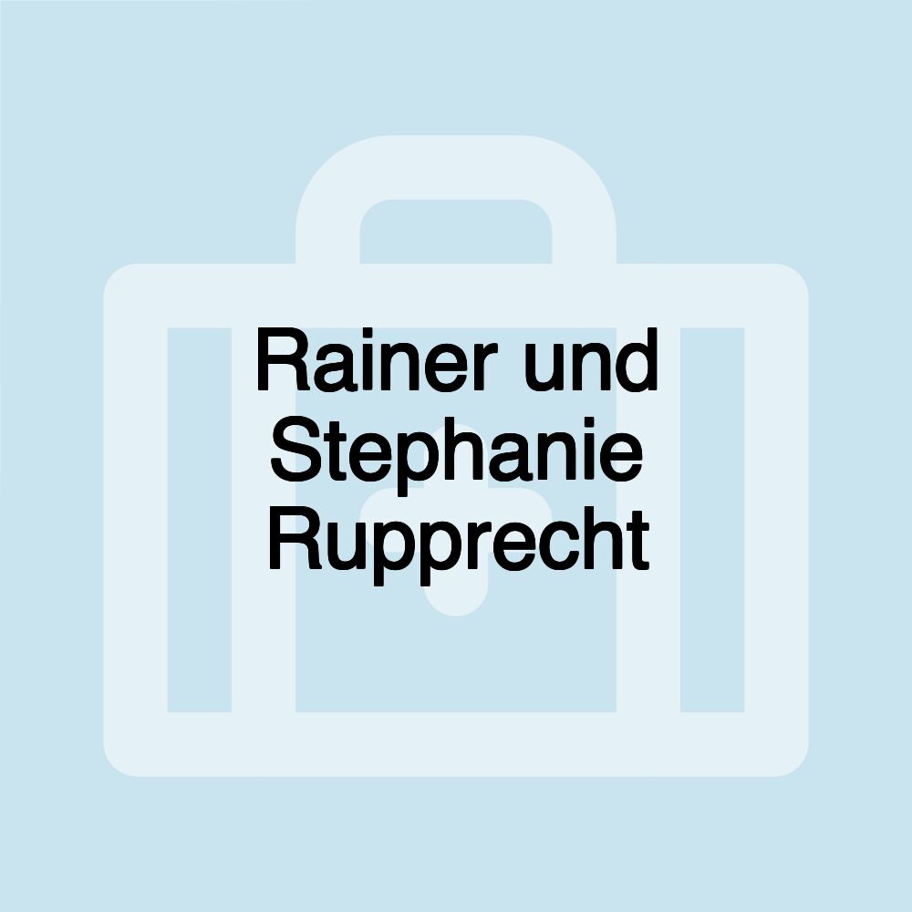 Rainer und Stephanie Rupprecht