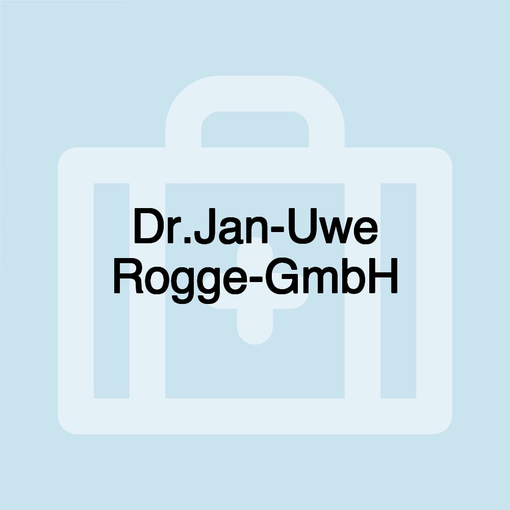 Dr.Jan-Uwe Rogge-GmbH