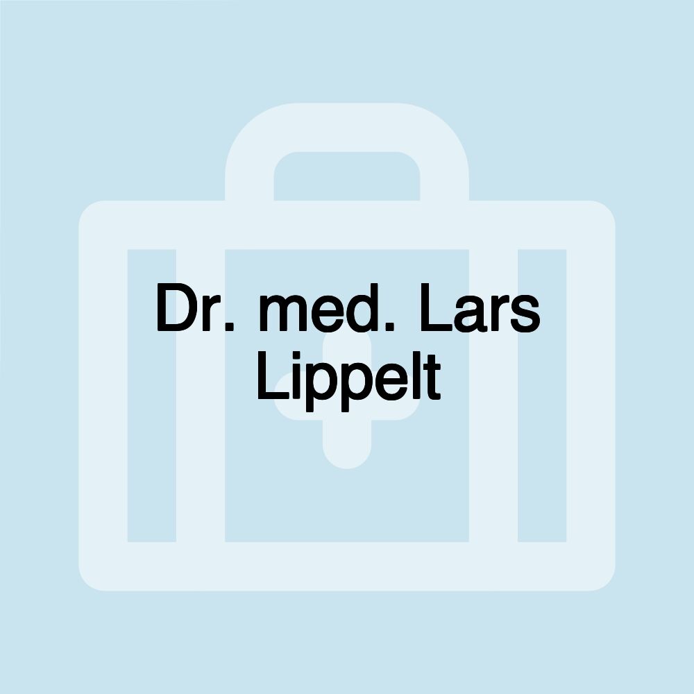 Dr. med. Lars Lippelt