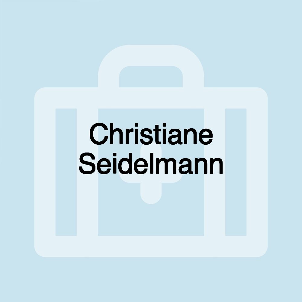 Christiane Seidelmann