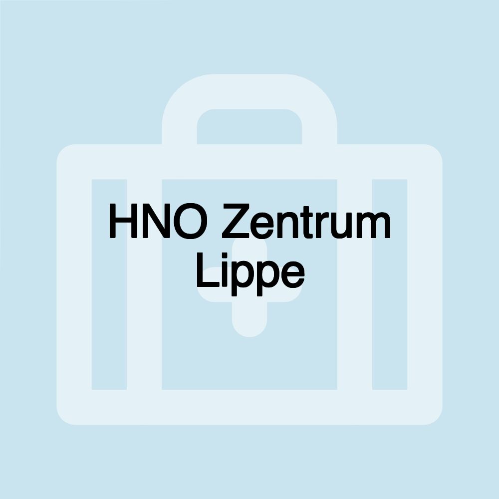 HNO Zentrum Lippe