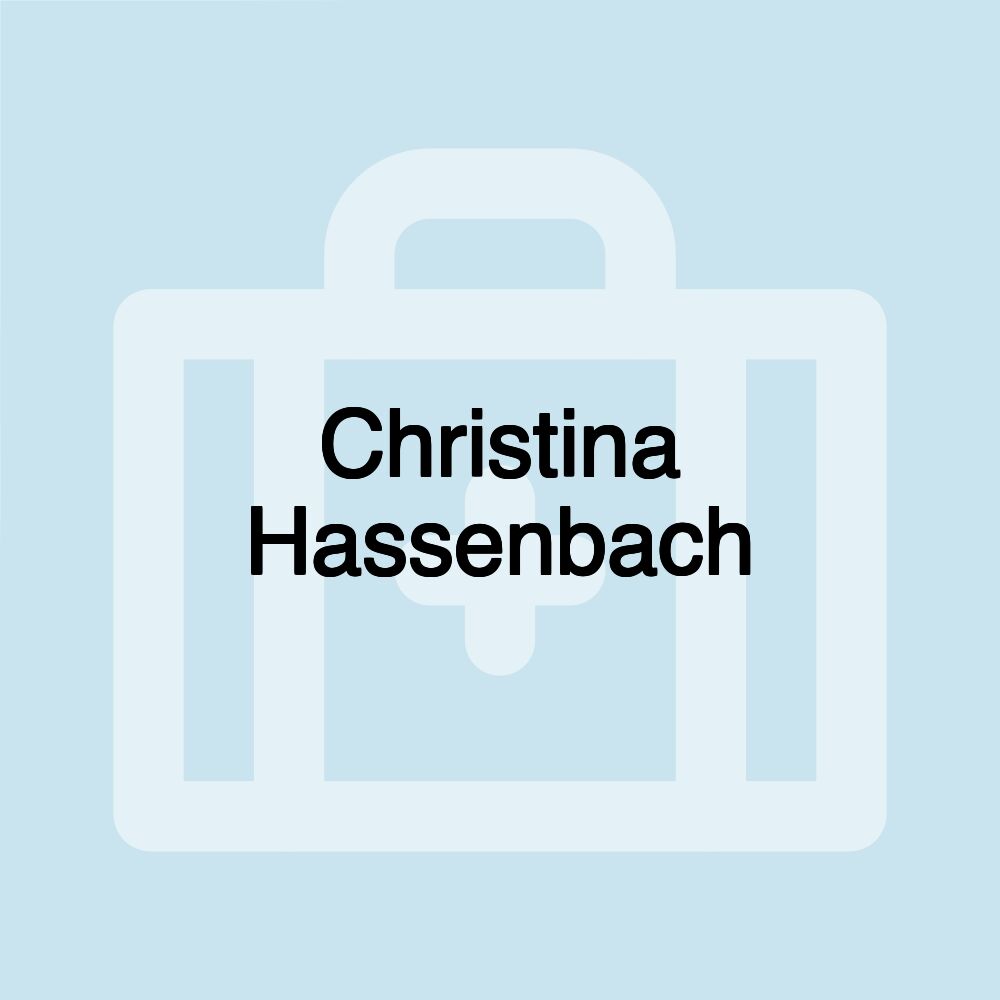 Christina Hassenbach