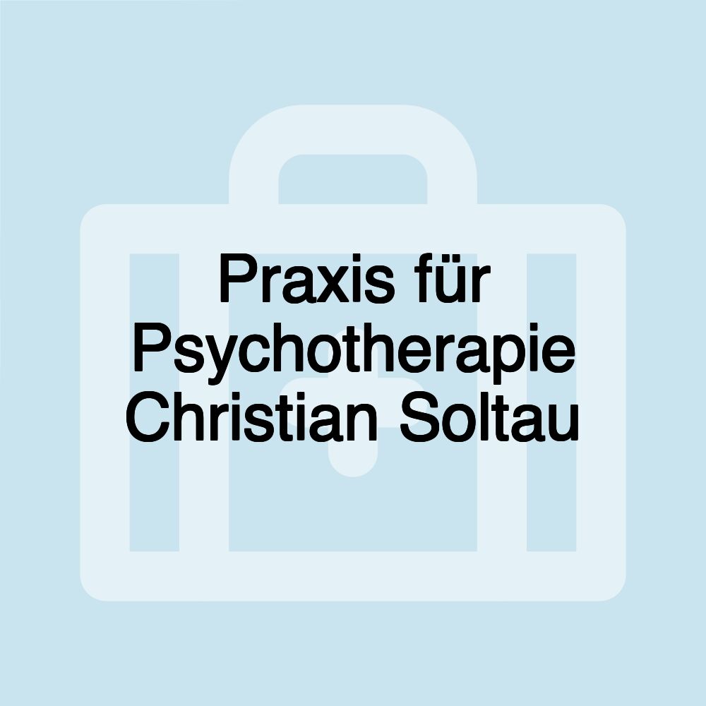 Praxis für Psychotherapie Christian Soltau