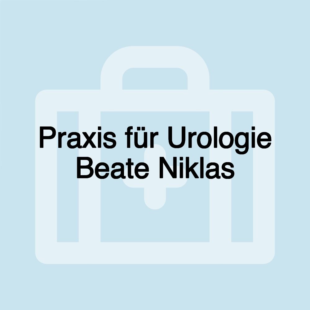 Praxis für Urologie Beate Niklas