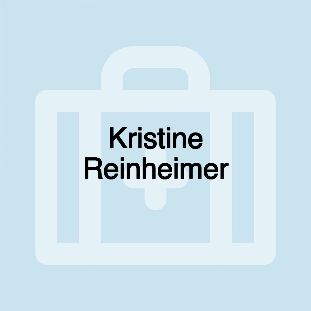 Kristine Reinheimer
