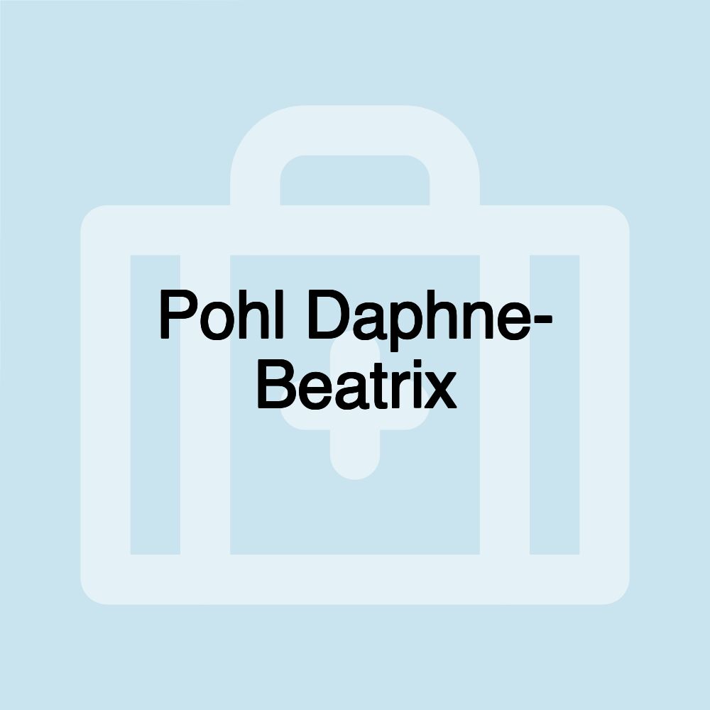 Pohl Daphne- Beatrix