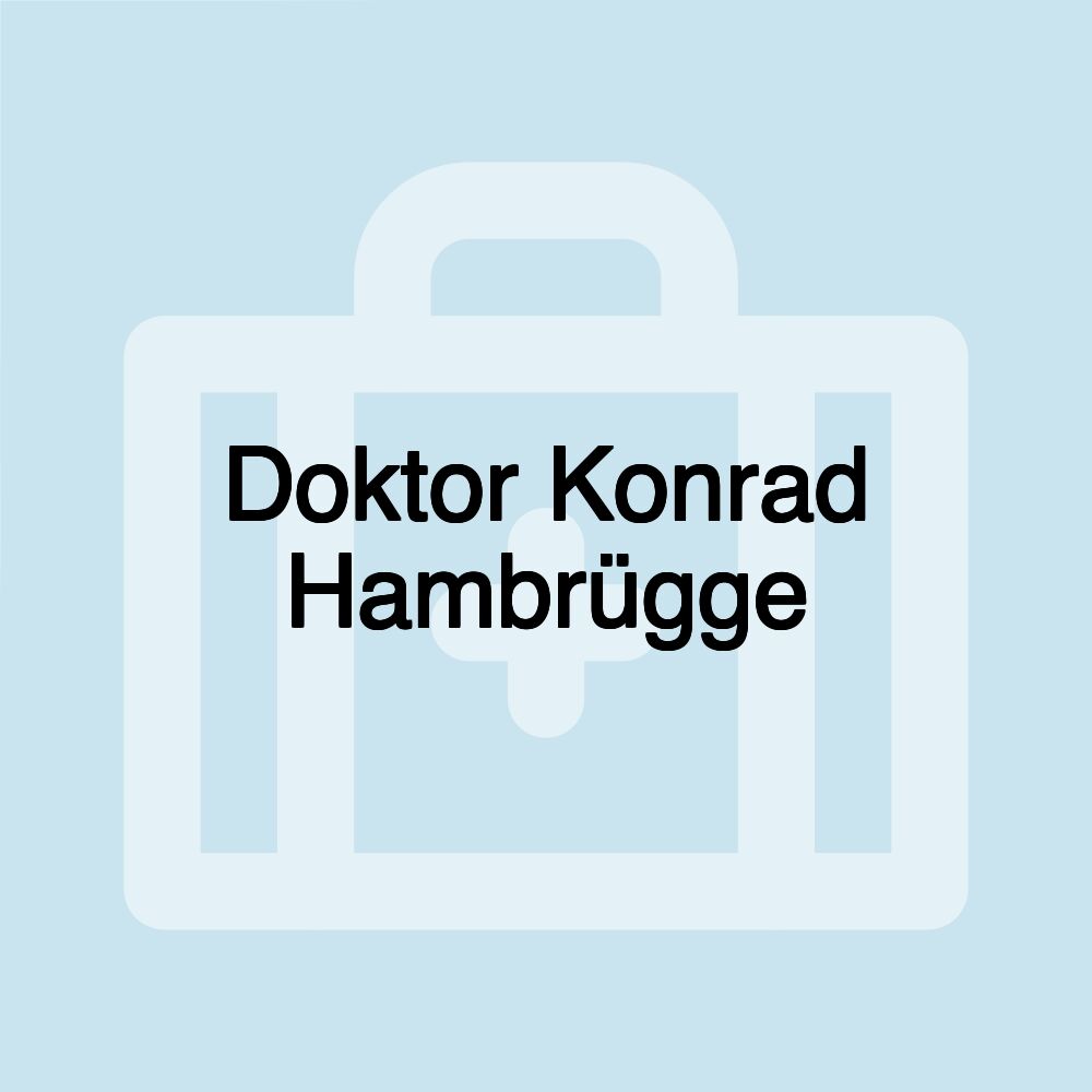 Doktor Konrad Hambrügge