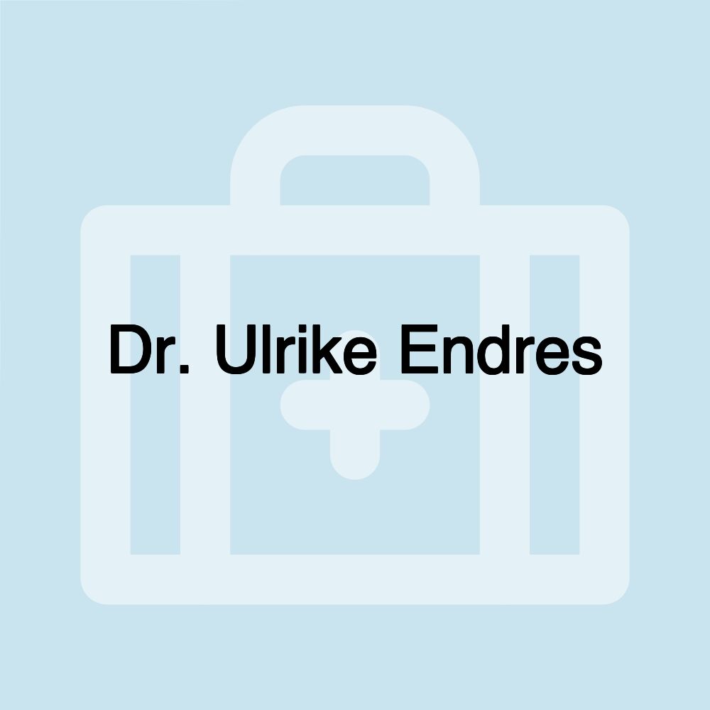 Dr. Ulrike Endres