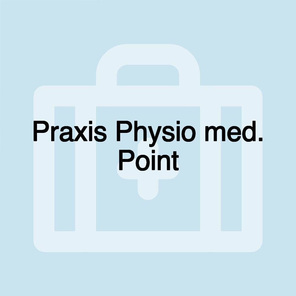 Praxis Physio med. Point