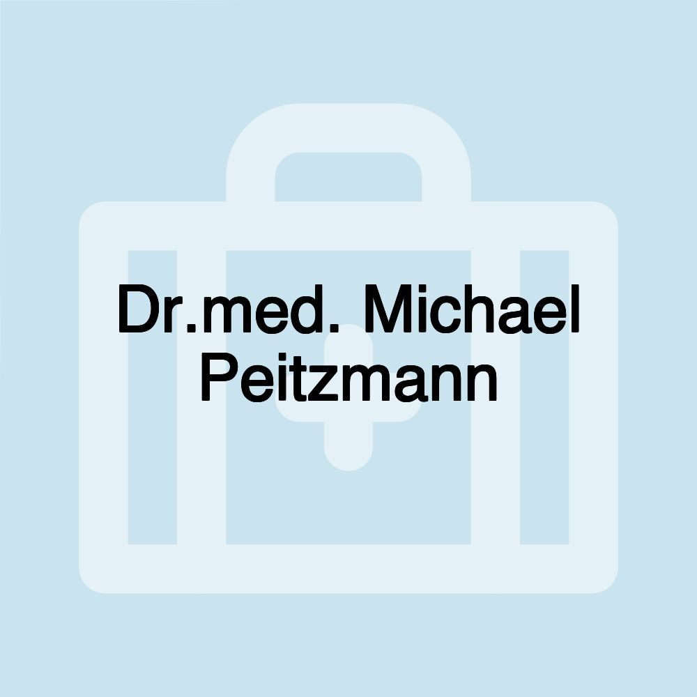 Dr.med. Michael Peitzmann