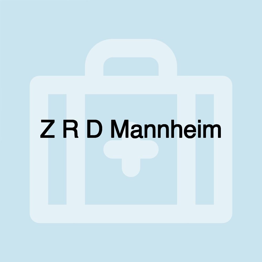 Z R D Mannheim
