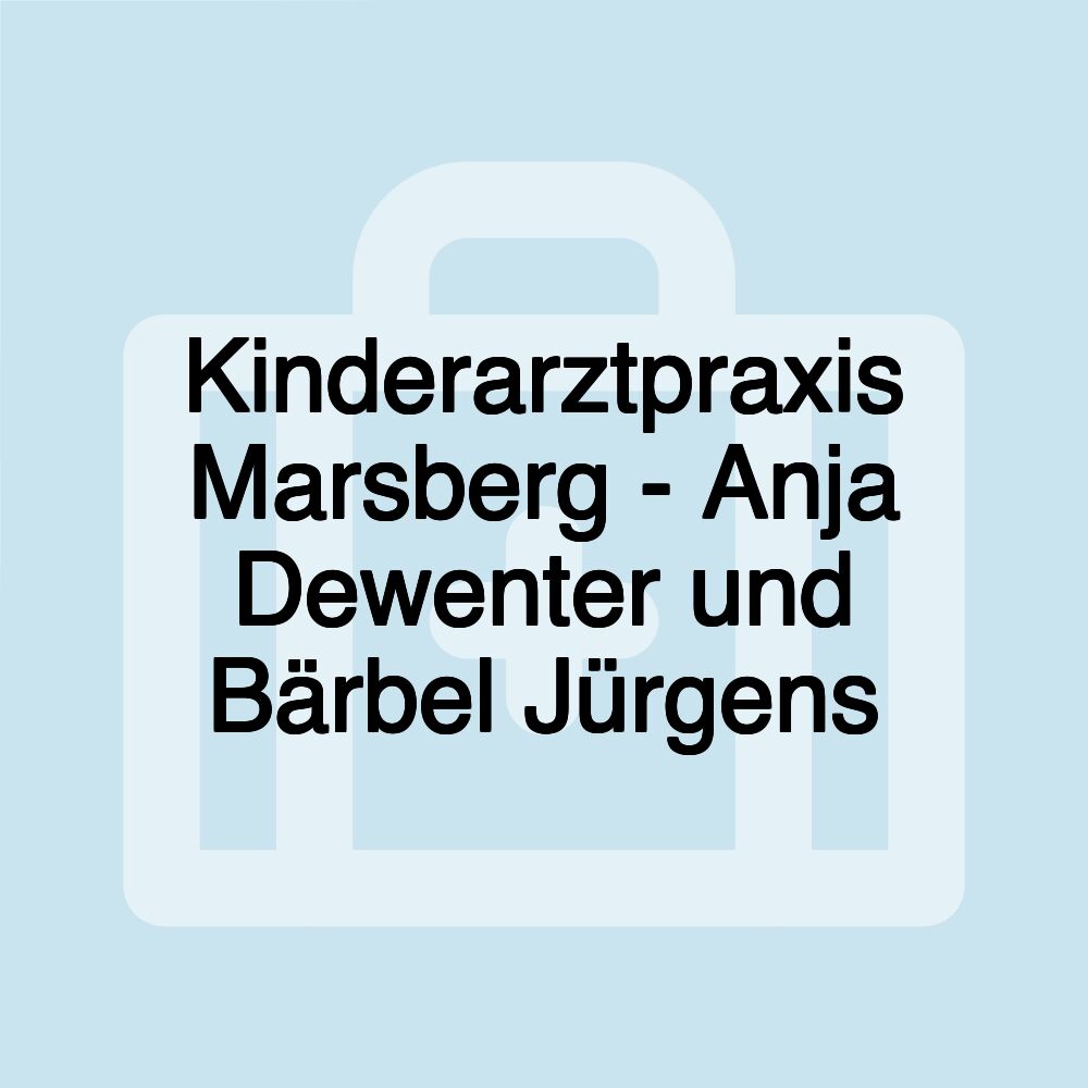 Kinderarztpraxis Marsberg - Anja Dewenter und Bärbel Jürgens