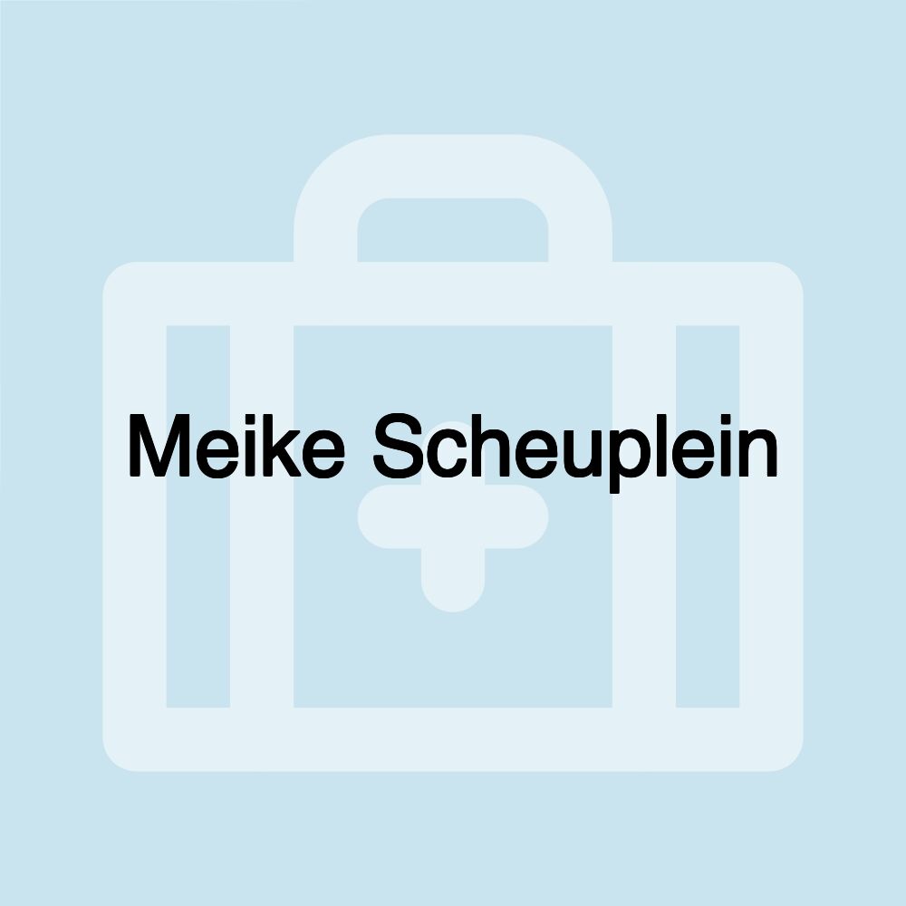 Meike Scheuplein