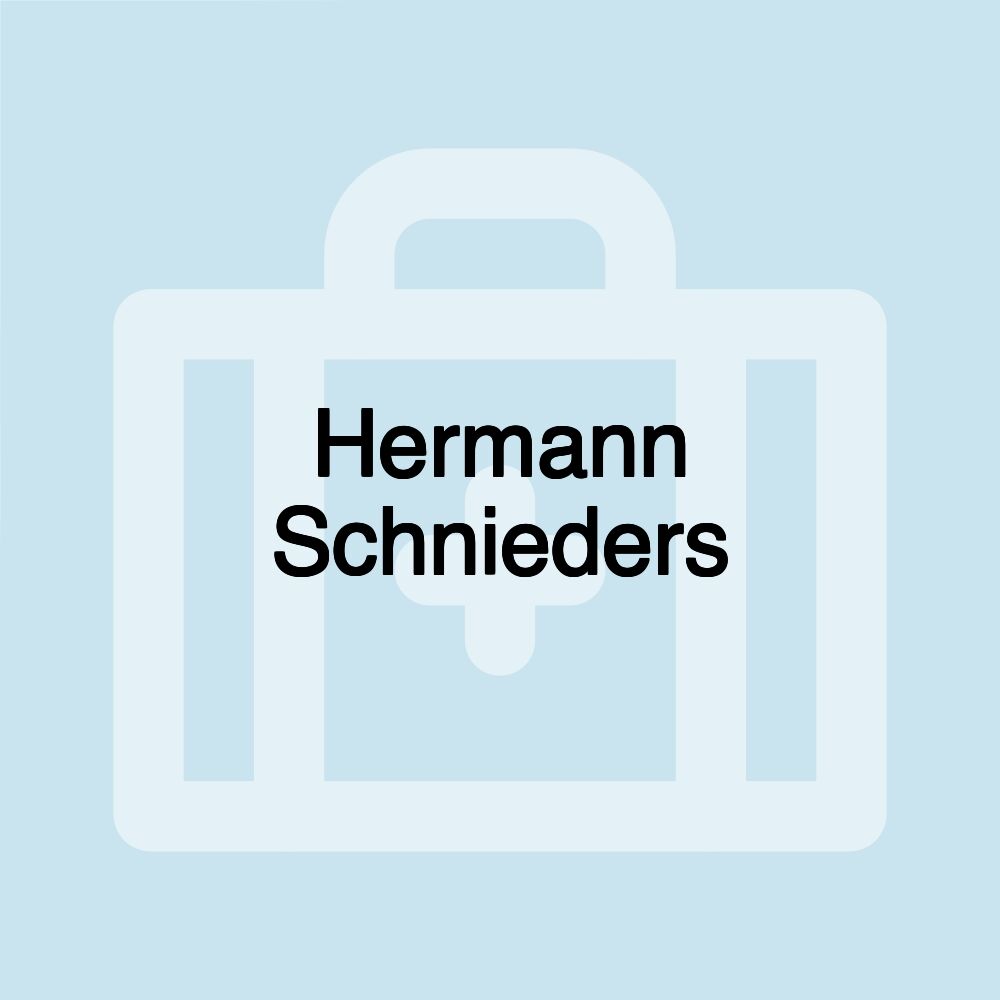 Hermann Schnieders
