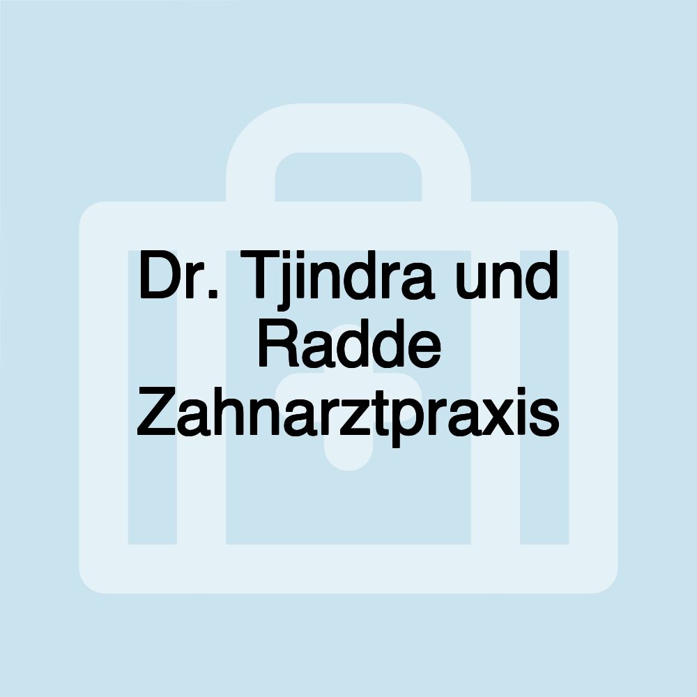 Dr. Tjindra und Radde Zahnarztpraxis