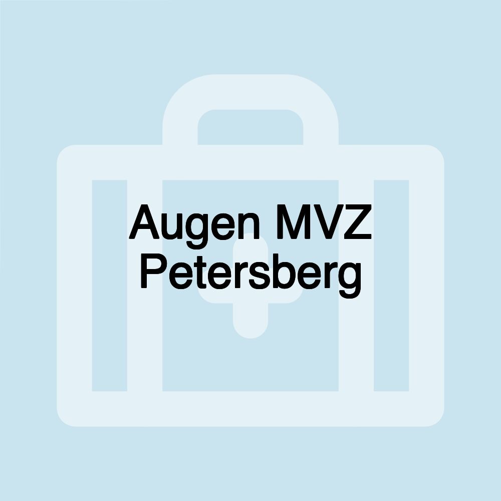Augen MVZ Petersberg