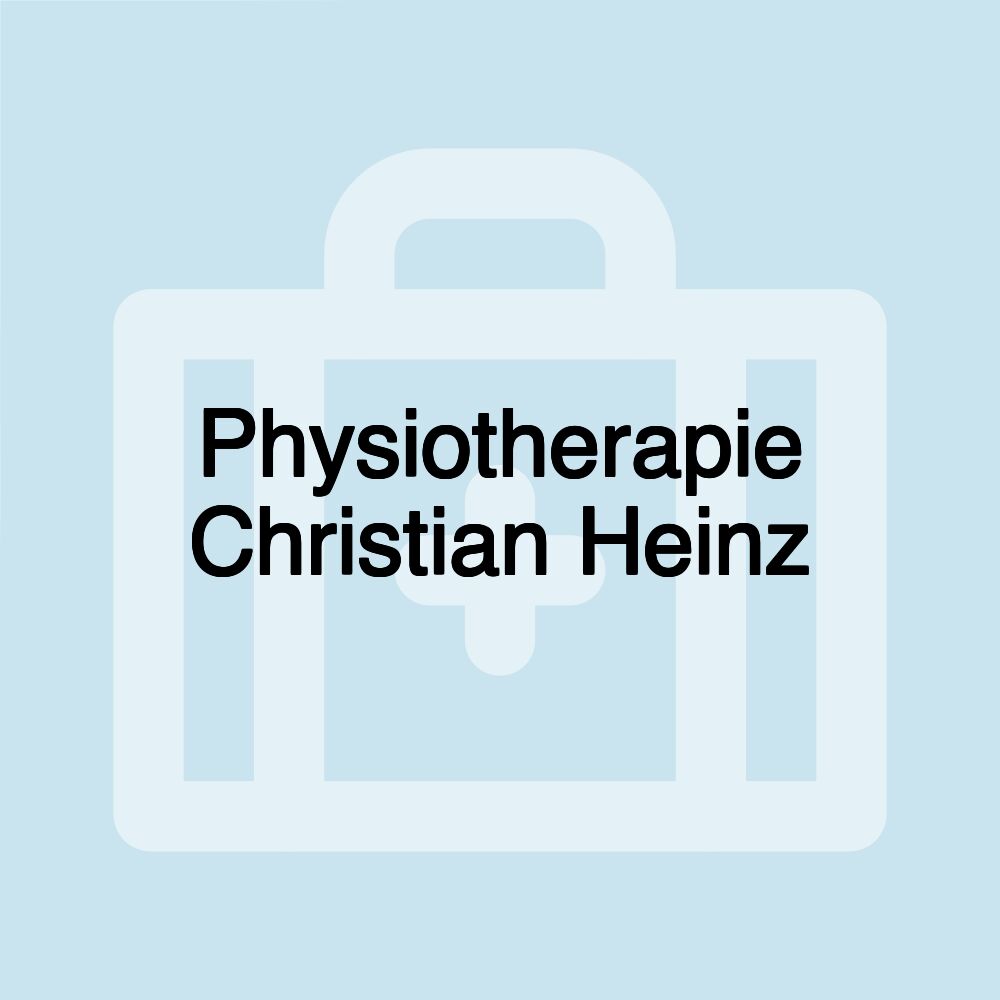 Physiotherapie Christian Heinz