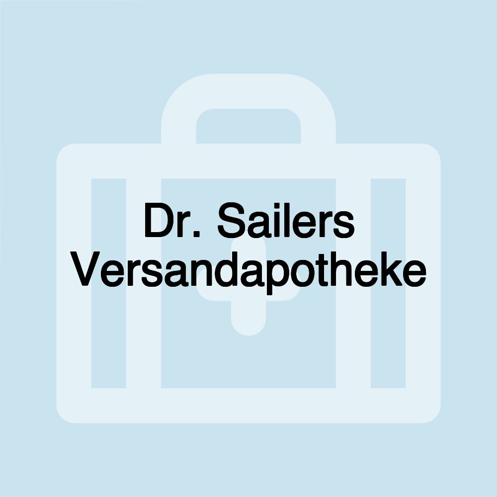 Dr. Sailers Versandapotheke