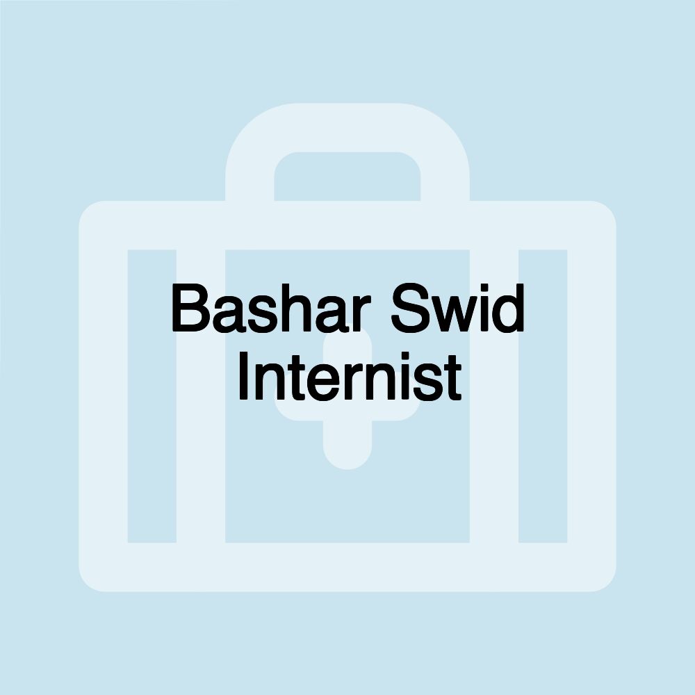 Bashar Swid Internist