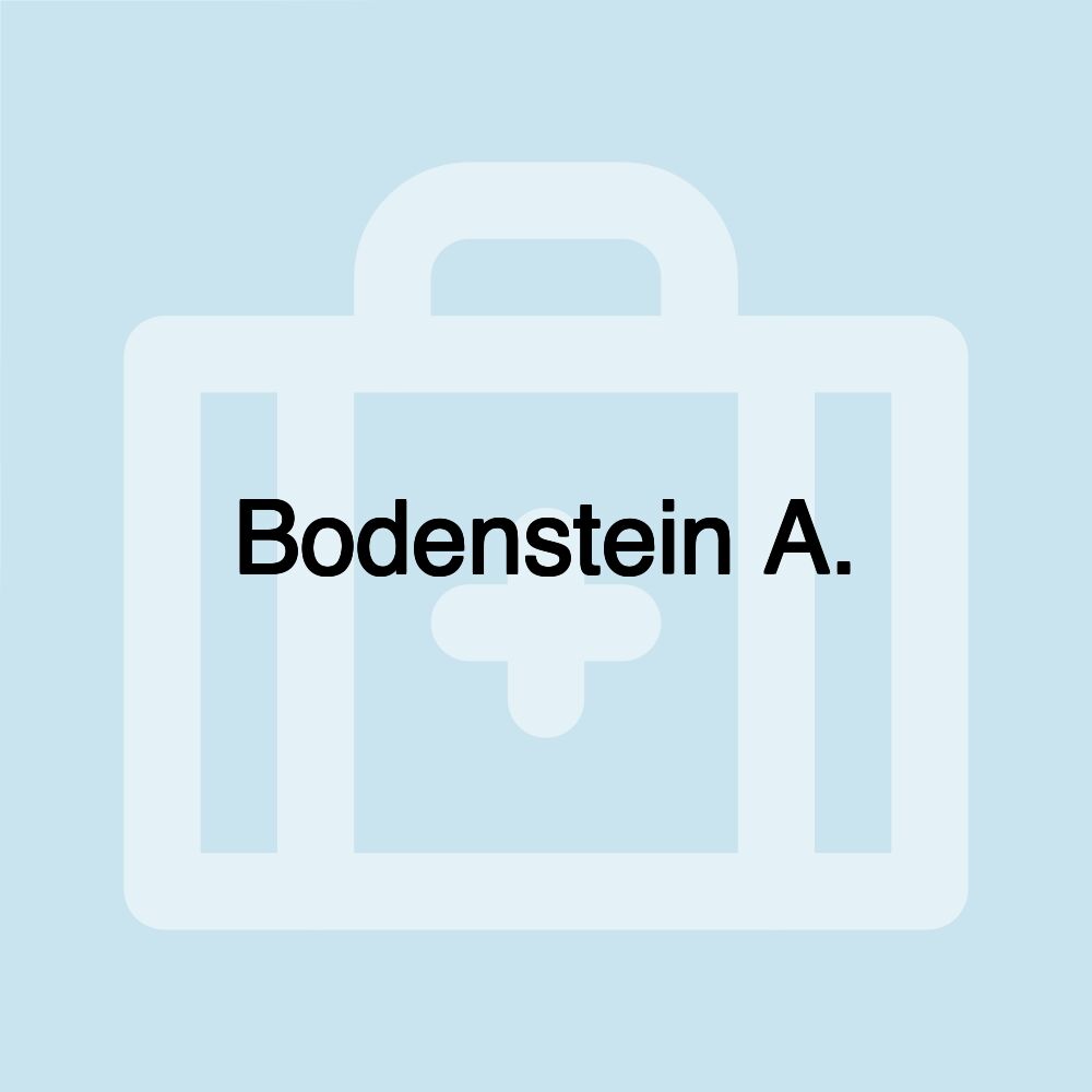 Bodenstein A.