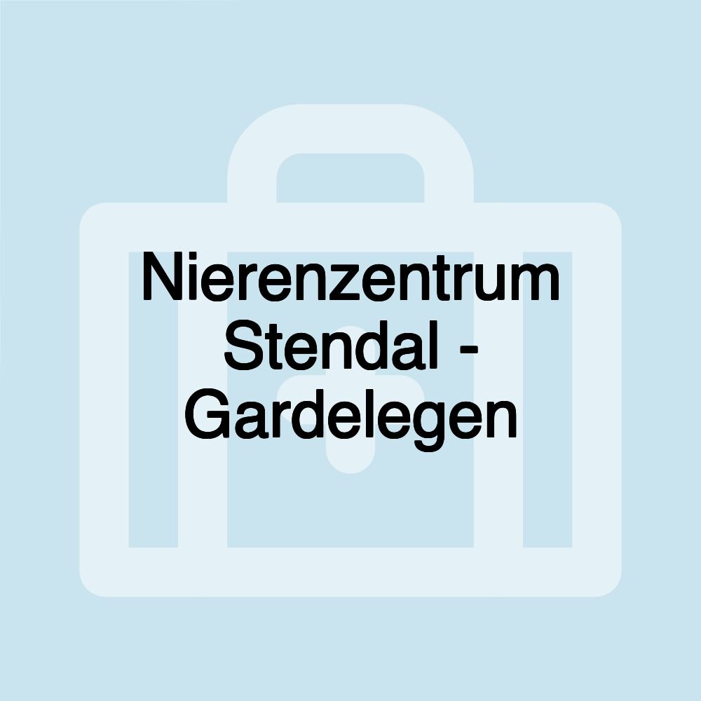 Nierenzentrum Stendal - Gardelegen