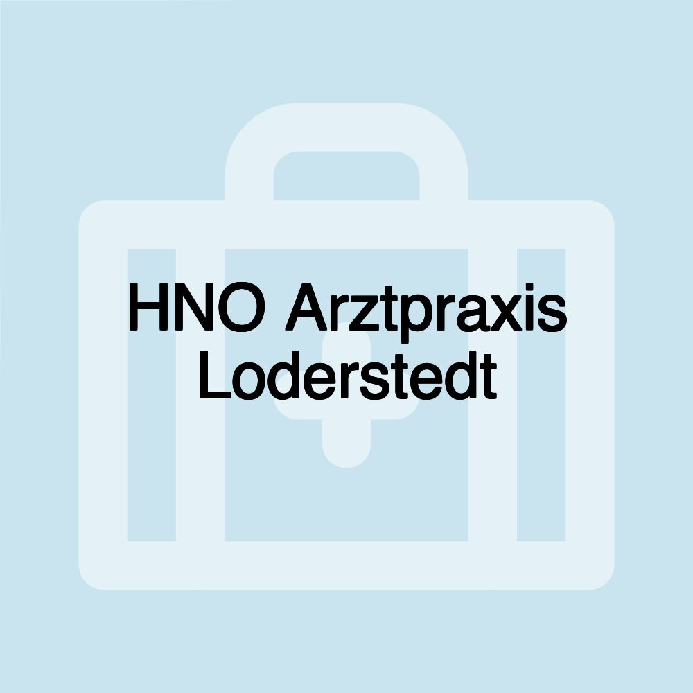 HNO Arztpraxis Loderstedt