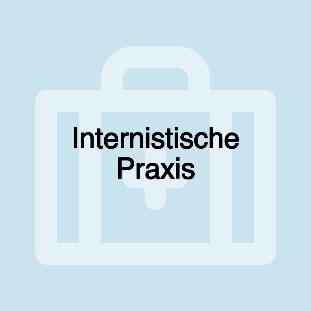 Internistische Praxis