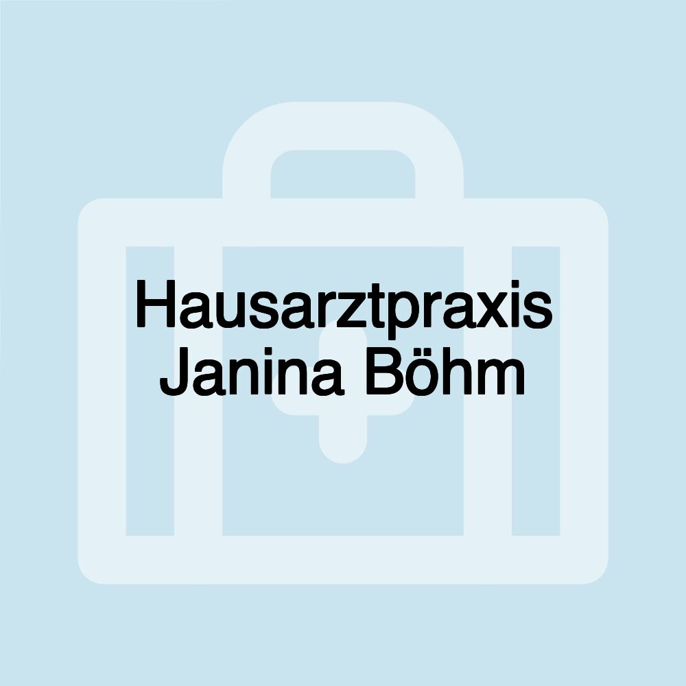 Hausarztpraxis Janina Böhm